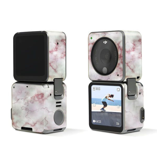 Red And Pink Marble Dji Action 2 