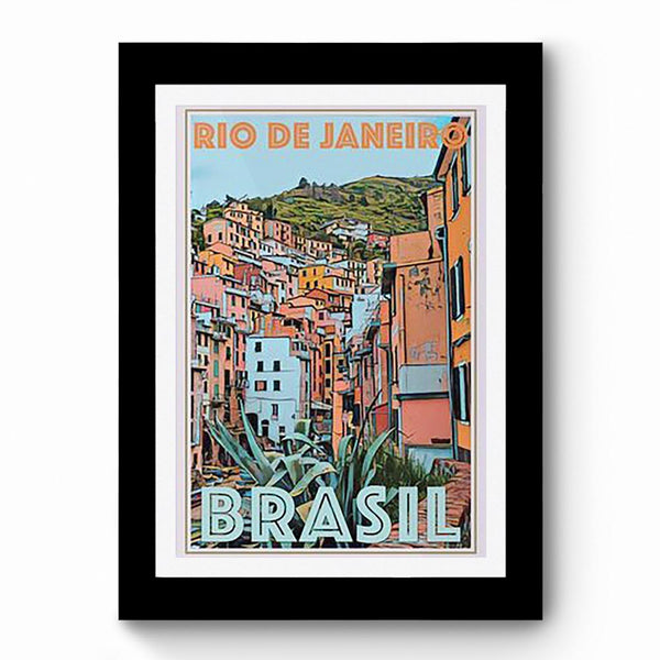 Rio De Janeiro - Framed Poster