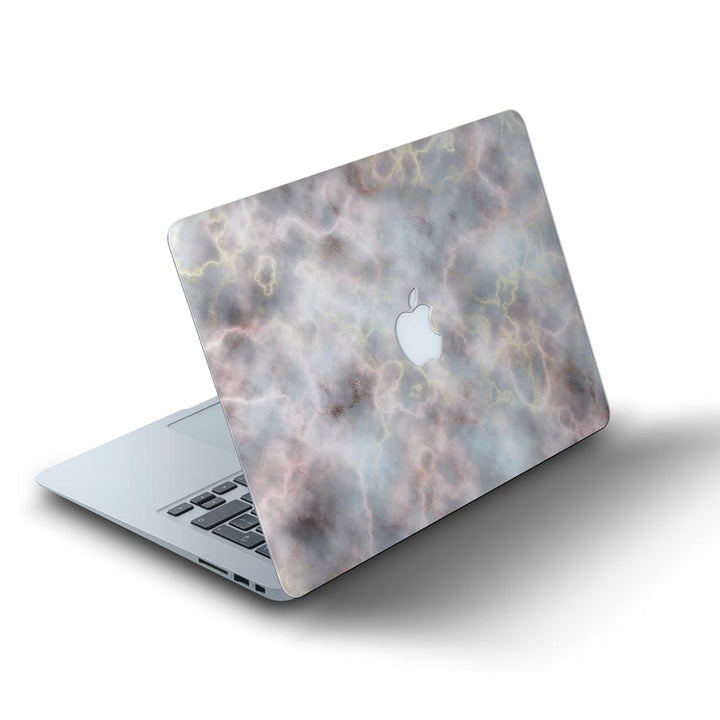 Ripple Rainbow Marble - MacBook Skins