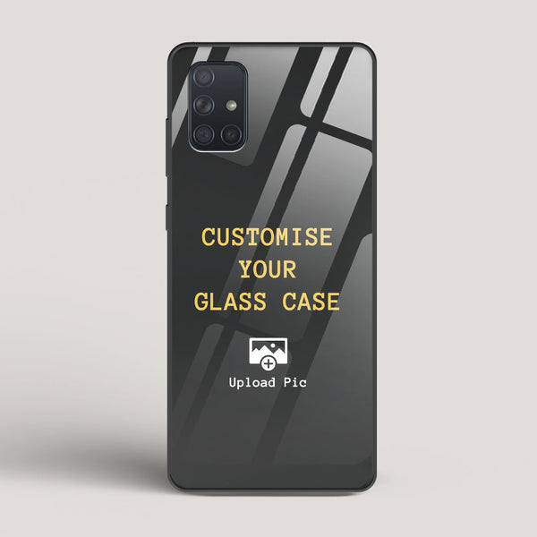 Customizable - Samsung Galaxy A51 Glass Case