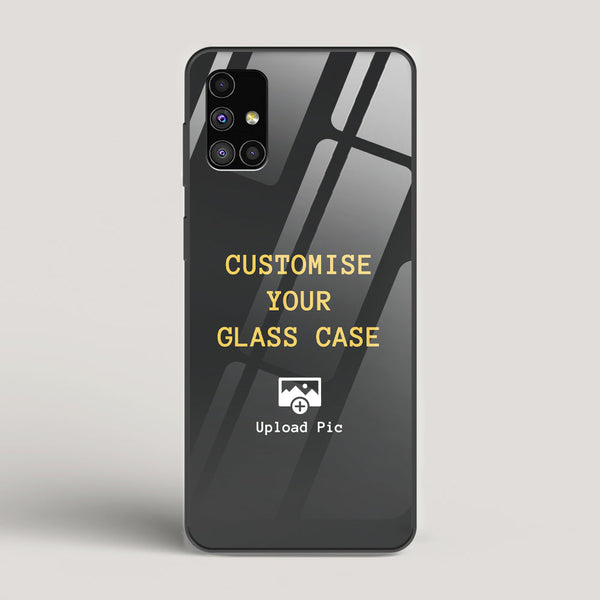 Customizable - Samsung Galaxy M51 Glass Case