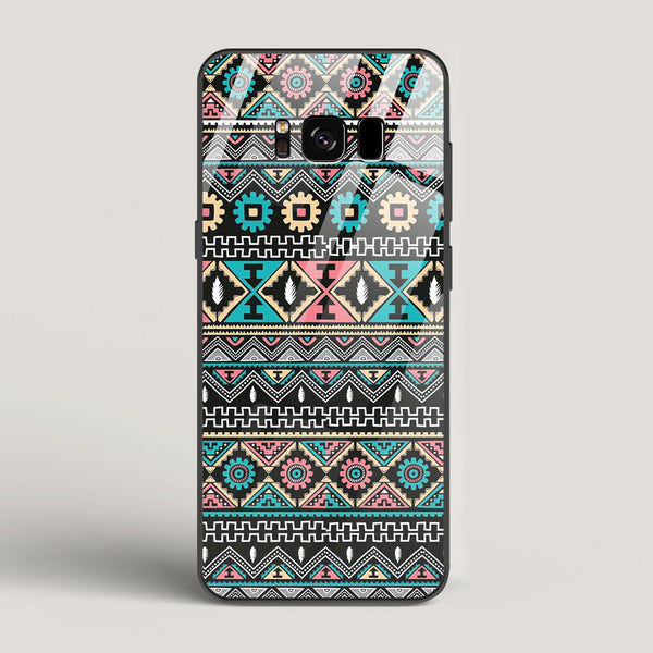 Triable pattern 03 - Samsung Galaxy S8 Glass Case