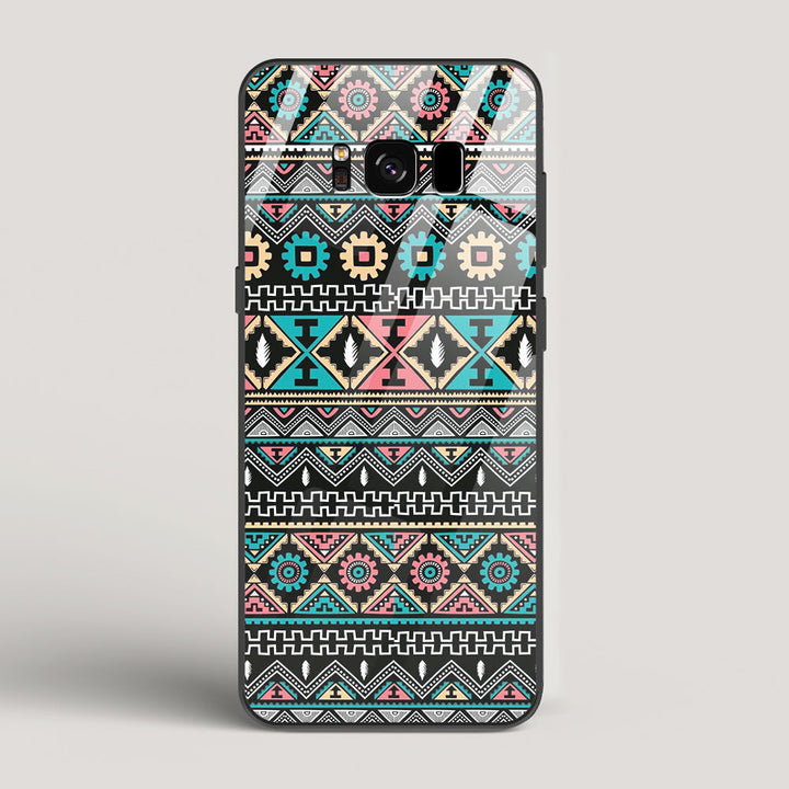 Triable pattern 03 - Samsung Galaxy S8 Glass Case
