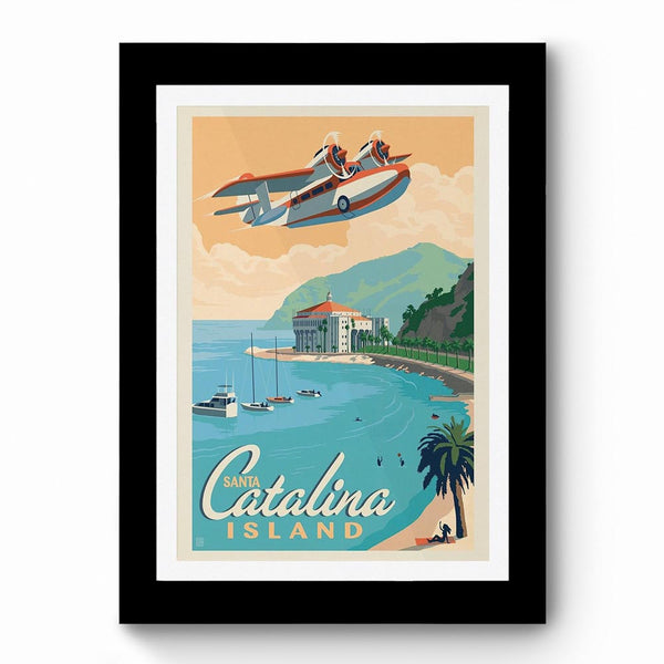 Santa Catalina Island - Framed Poster