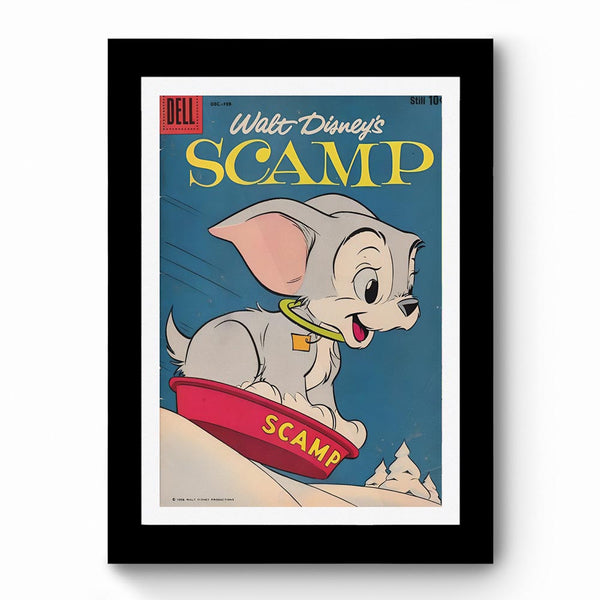 Scamp - Framed Poster