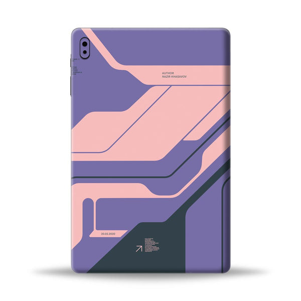 Sci-Fi Wall Purple - Tabs Skins