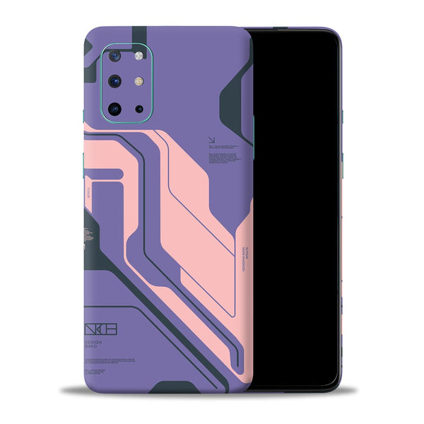 Sci-Fi Wall Purple - Mobile Skin