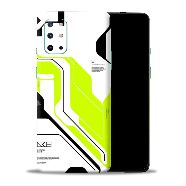 Sci-Fi Wall White - Mobile Skin