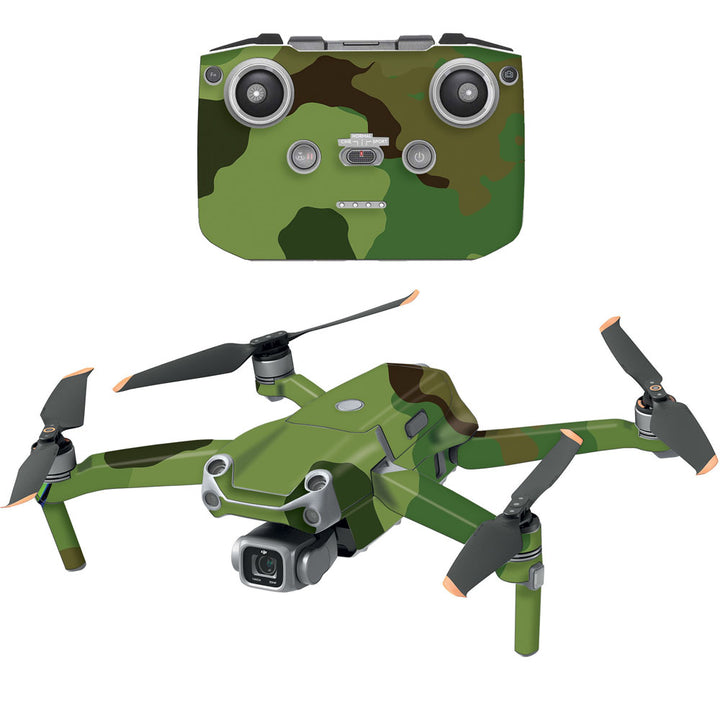 Green Seamless Camo - Drone Skins