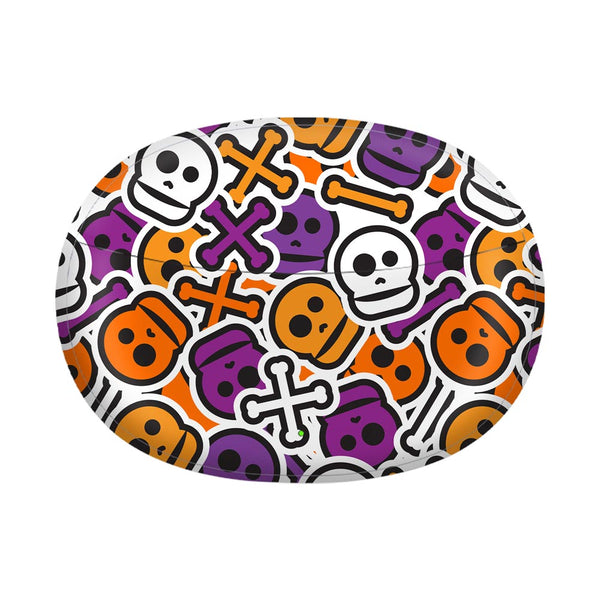 Skull Halloween Pattern - Realme Buds Air 3 Neo Skin