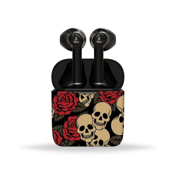 Skull Rose - BoAt Airdopes Skin