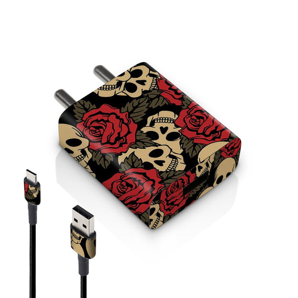 Skull Rose - MI 10W & 18W Charger Skin