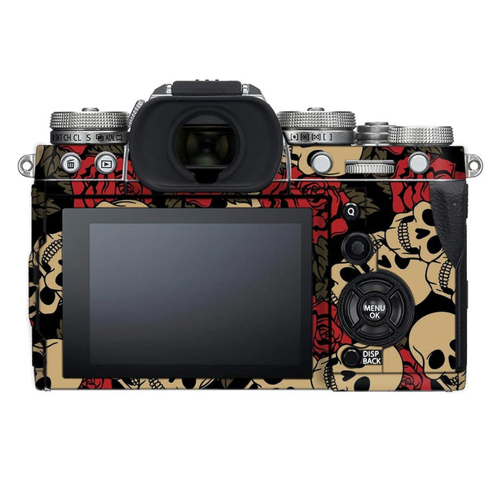 Skull Roses - FujiFilm Camera Skin