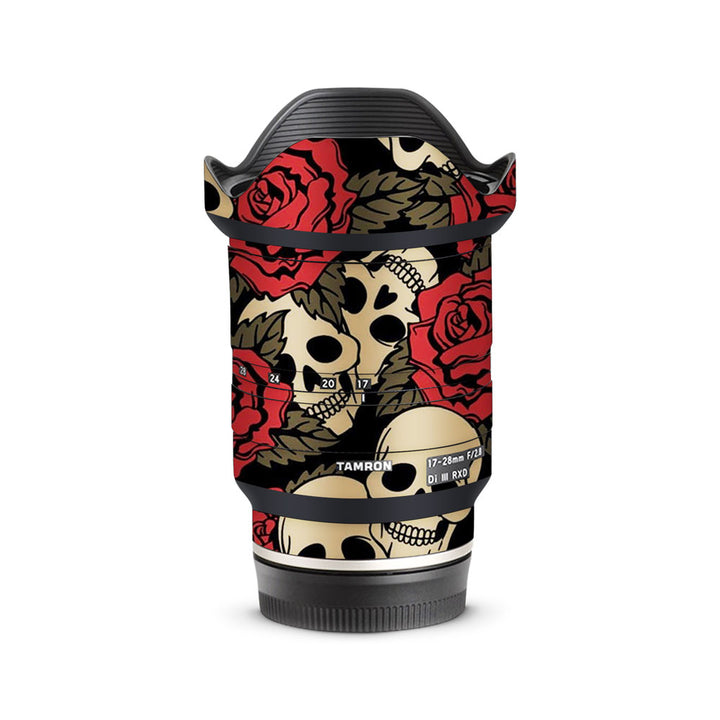 Skull Roses - Tamron Lens Skin