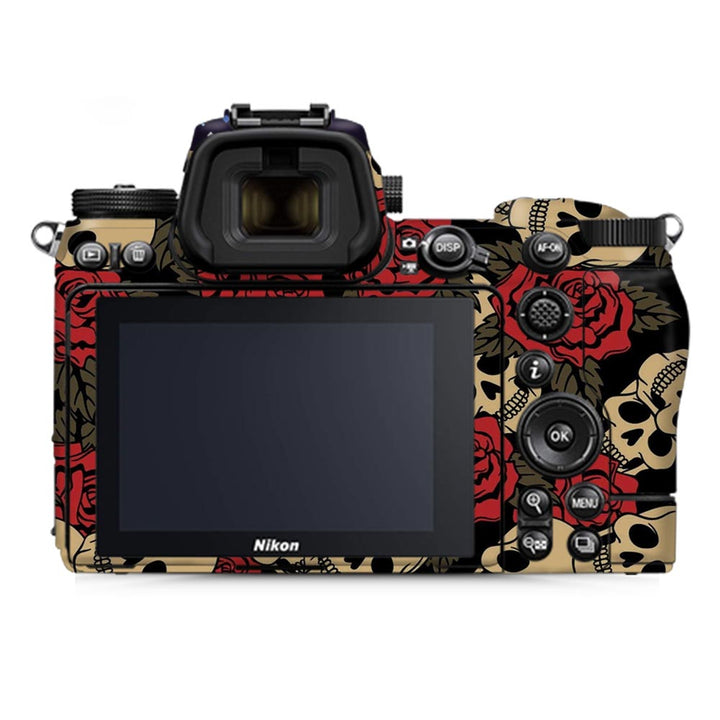 Skull Roses - Nikon Camera Skins