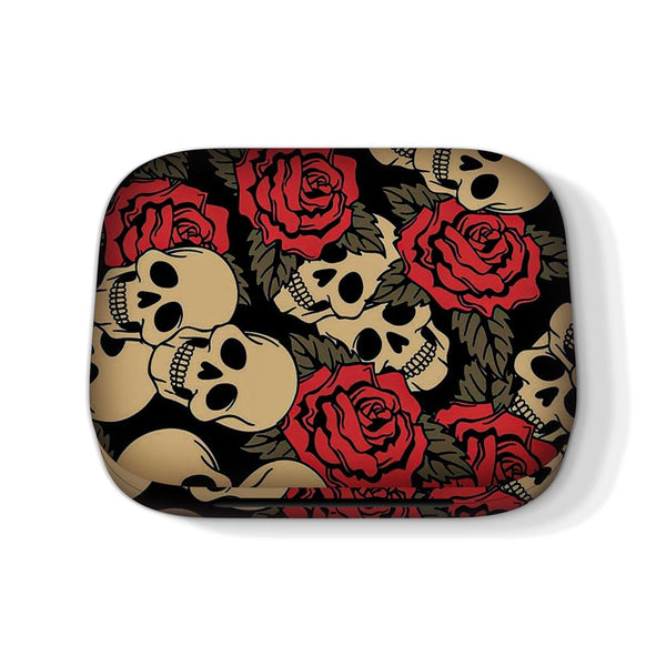 skull roses  skins for Oneplus Buds Pro by sleeky india 