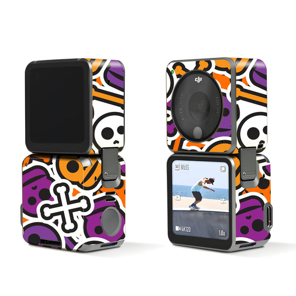 Skull Halloween Pattern Dji Action 2 