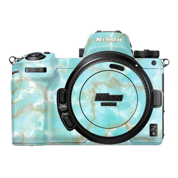 Sky Blue Marble - Nikon Camera Skins