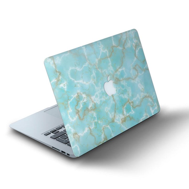 Sky Blue Marble - MacBook Skins