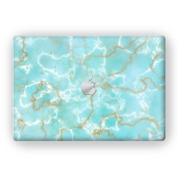 Sky Blue Marble - MacBook Skins