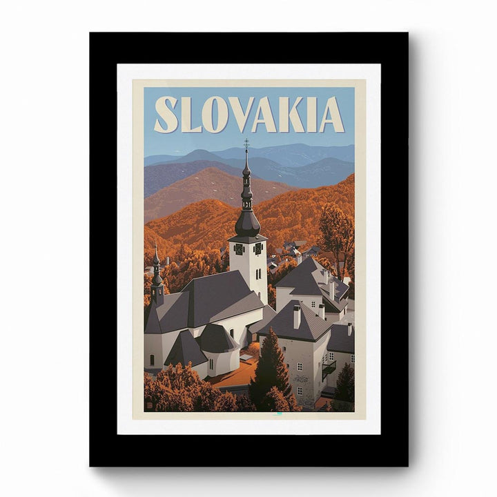 Slovakia - Framed Poster
