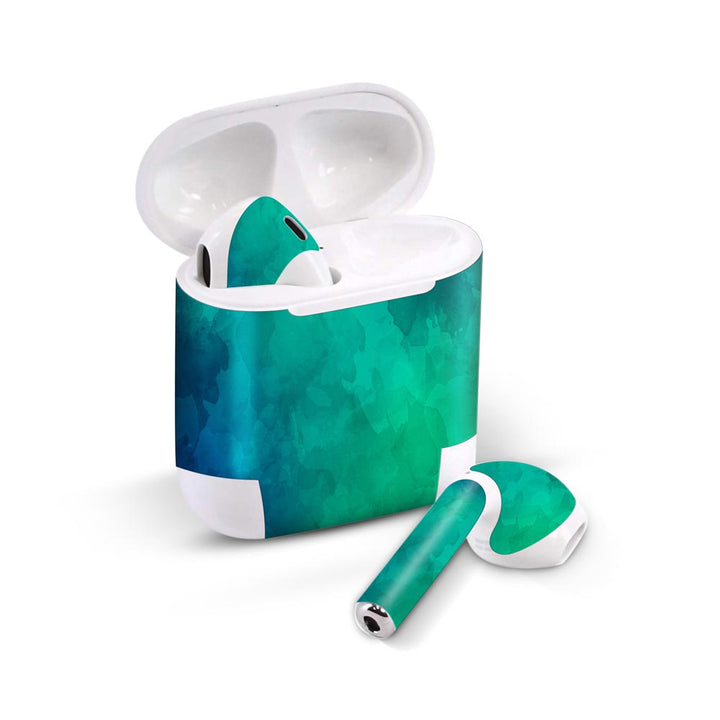 Smoky Glass Green - Airpods 1/2/3 Skin