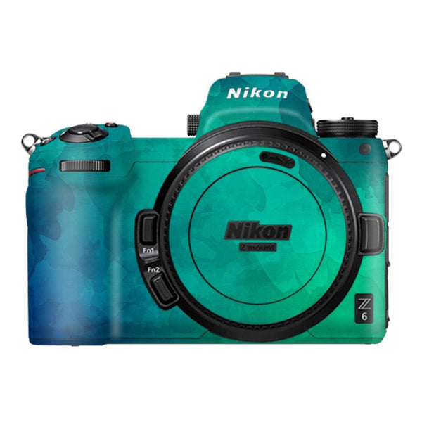 Smoky Glass Green - Nikon Camera Skins