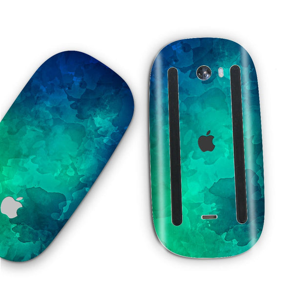 Smoky Glass Green - Apple Magic Mouse 2 Skins