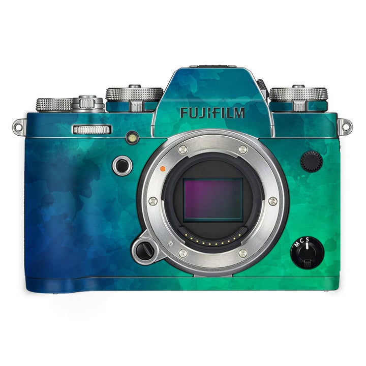 Smoky Glass Green - FujiFilm Camera Skin