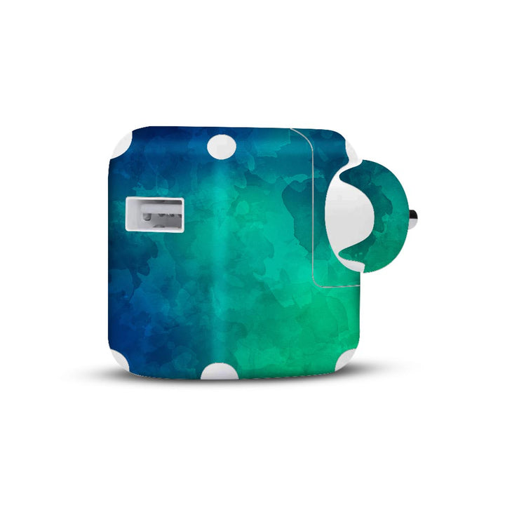 Smoky Glass Green - Apple 2019 10W Charger skin