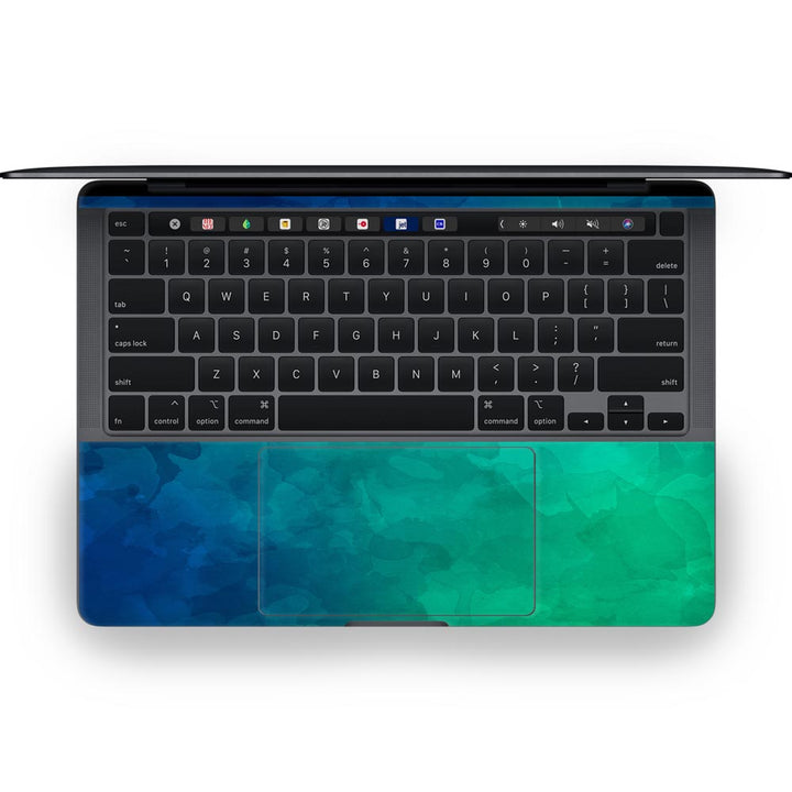 Smoky Glass Green - MacBook Skins