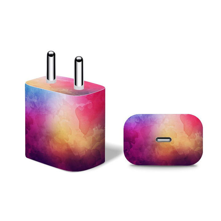 Smoky Glass Rainbow - Apple 20W Charger Skin