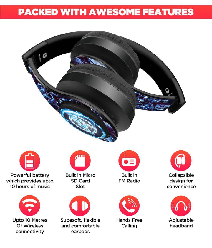 Avengers Endgame Hurricane - Decibel Wireless On Ear Headphones By Sleeky India, Marvel Headphones, Dc headphones, Anime headphones, Customised headphones 