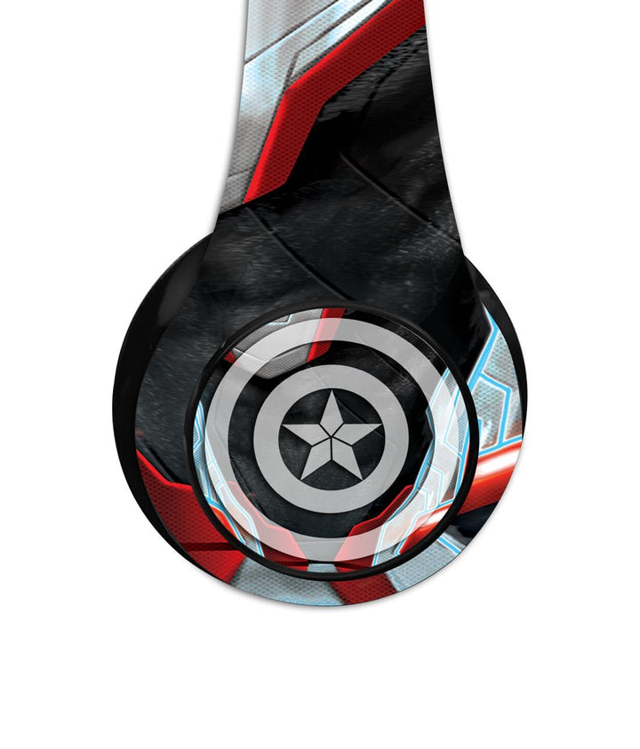 Endgame Suit Cap Am - Decibel Wireless On Ear Headphones By Sleeky India, Marvel Headphones, Dc headphones, Anime headphones, Customised headphones 