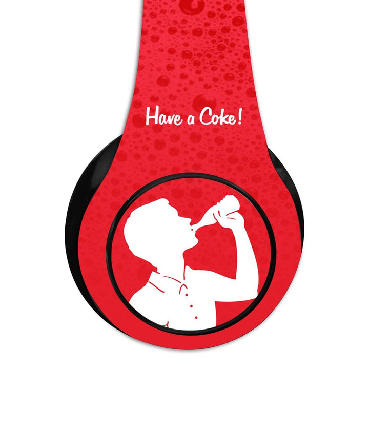 Have a Coke Boy - Decibel Wireless On Ear Headphones By Sleeky India, Marvel Headphones, Dc headphones, Anime headphones, Customised headphones 