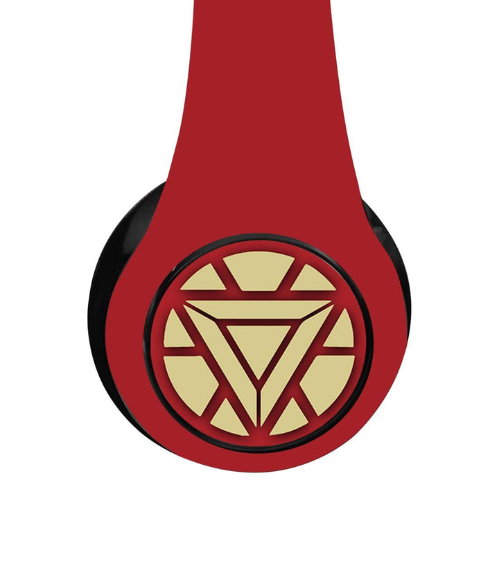 Ironman Arc Reactor - Decibel Wireless On Ear Headphones By Sleeky India, Marvel Headphones, Dc headphones, Anime headphones, Customised headphones 