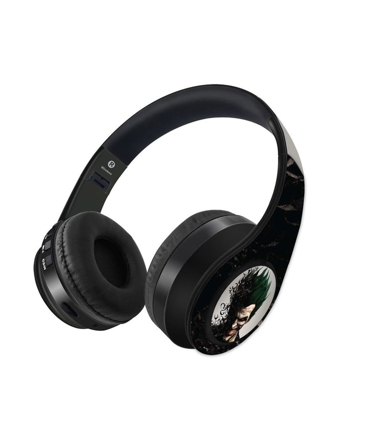 Joker Withers - Decibel Wireless On Ear Headphones By Sleeky India, Marvel Headphones, Dc headphones, Anime headphones, Customised headphones 