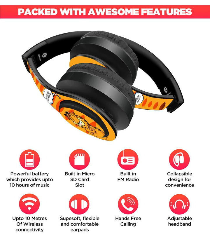 Living for Weekends - Decibel Wireless On Ear Headphones By Sleeky India, Marvel Headphones, Dc headphones, Anime headphones, Customised headphones 
