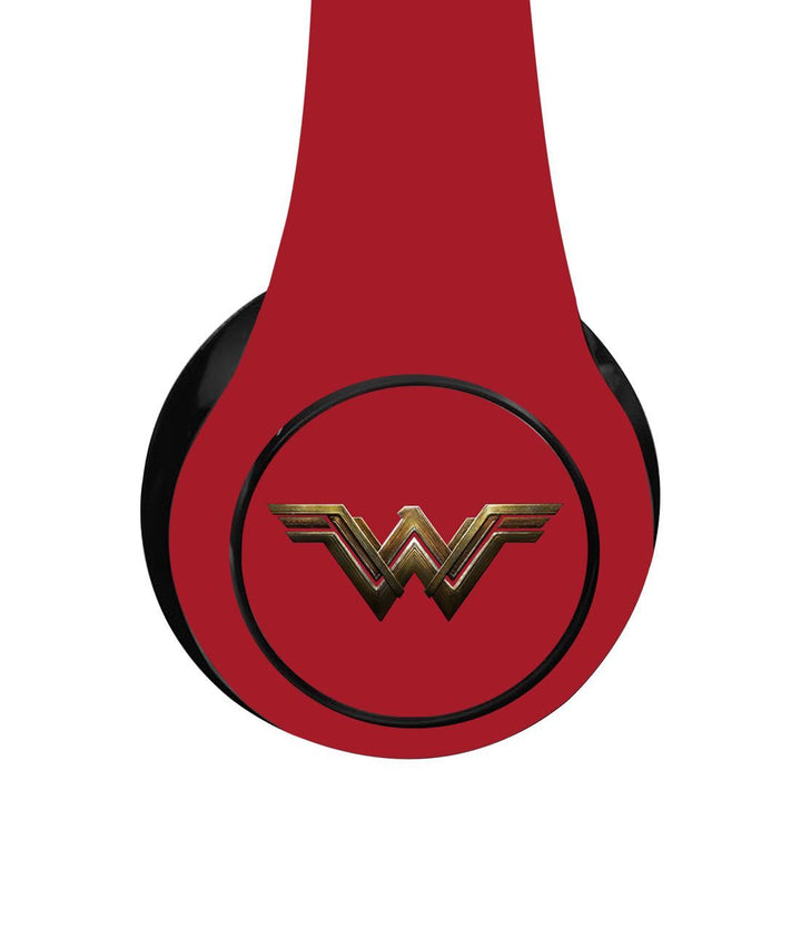 Logo Wonder Woman - Decibel Wireless On Ear Headphones By Sleeky India, Marvel Headphones, Dc headphones, Anime headphones, Customised headphones 