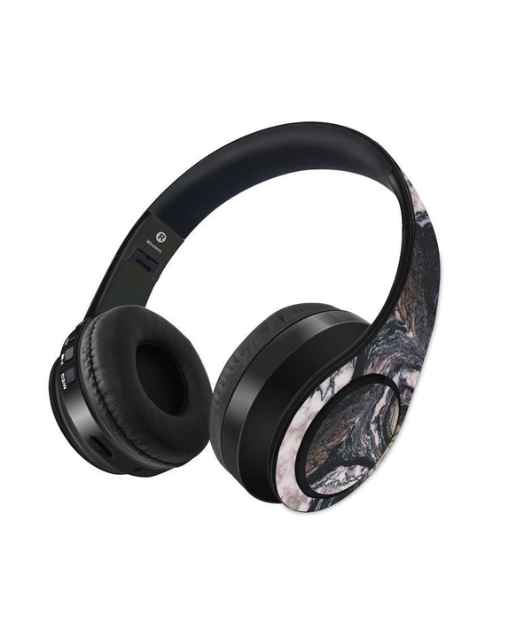 Marble Twist Black - Decibel Wireless On Ear Headphones By Sleeky India, Marvel Headphones, Dc headphones, Anime headphones, Customised headphones 