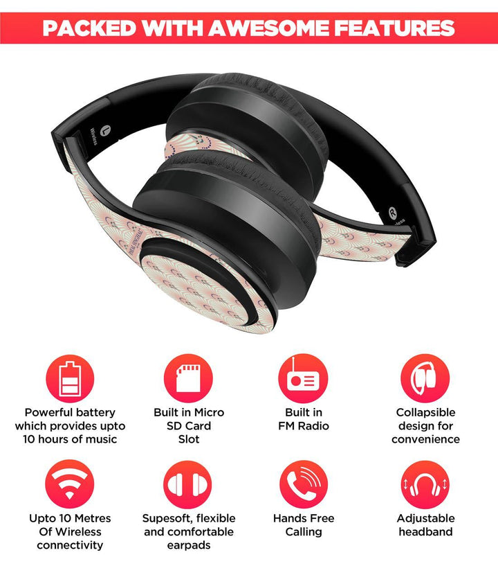Payal Singhal Art Deco - Decibel Wireless On Ear Headphones By Sleeky India, Marvel Headphones, Dc headphones, Anime headphones, Customised headphones 