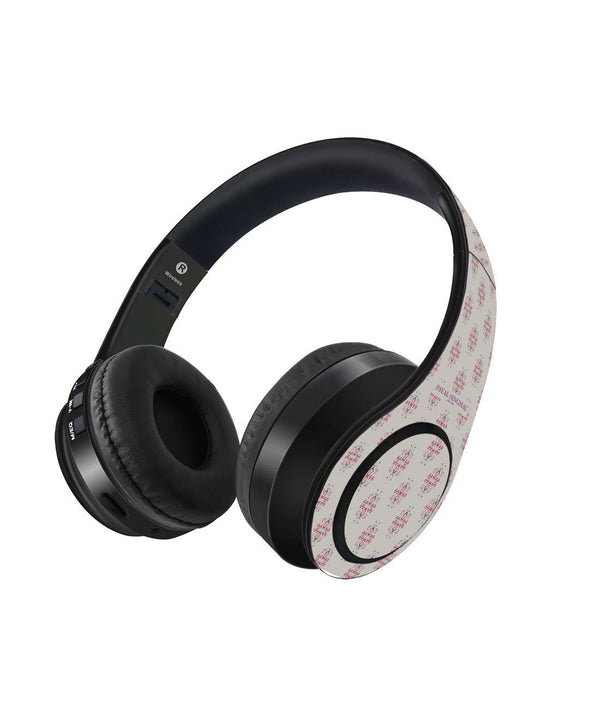 Payal Singhal Ikat Butti - Decibel Wireless On Ear Headphones By Sleeky India, Marvel Headphones, Dc headphones, Anime headphones, Customised headphones 