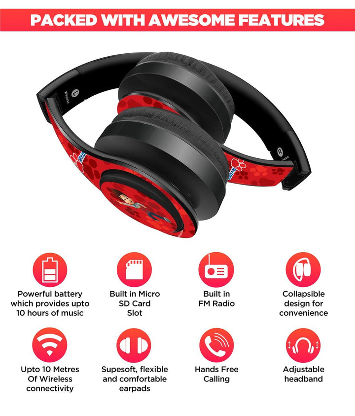 Ryder Paw Patrol - Decibel Wireless On Ear Headphones By Sleeky India, Marvel Headphones, Dc headphones, Anime headphones, Customised headphones 
