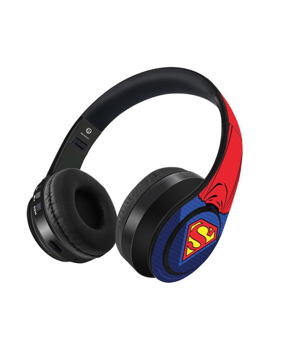 Suit up Superman - Decibel Wireless On Ear Headphones By Sleeky India, Marvel Headphones, Dc headphones, Anime headphones, Customised headphones 