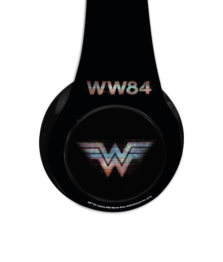 Wonder Woman 1984 Black - Decibel Wireless On Ear Headphones By Sleeky India, Marvel Headphones, Dc headphones, Anime headphones, Customised headphones 