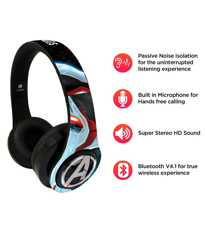 StepSetGo Avengers - Decibel Wireless On Ear Headphones By Sleeky India, Marvel Headphones, Dc headphones, Anime headphones, Customised headphones 