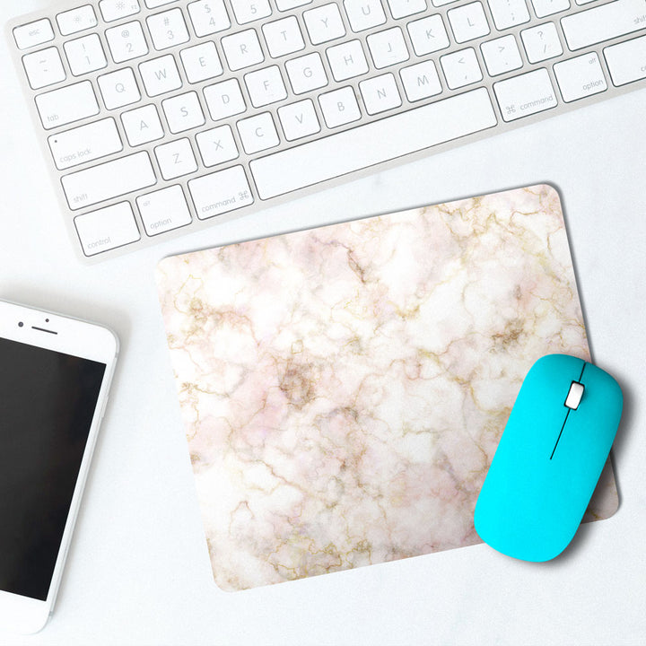 Soft Pink Marble - Mousepad
