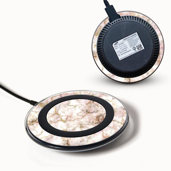 Soft Pink Marble - Samsung Wireless Charger 2015 Skins