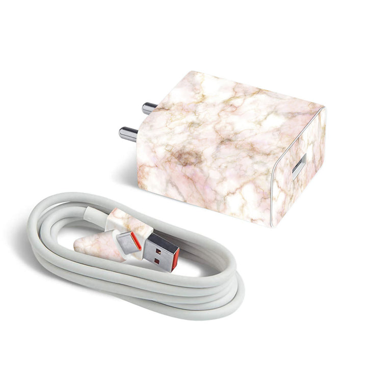 Soft Pink Marble - MI 22.5W & 33W Charger Skin