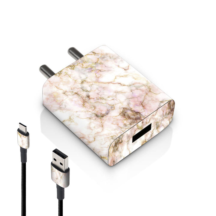 Soft Pink Marble - MI 10W & 18W Charger Skin
